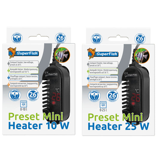 Superfish Preset Mini Heater