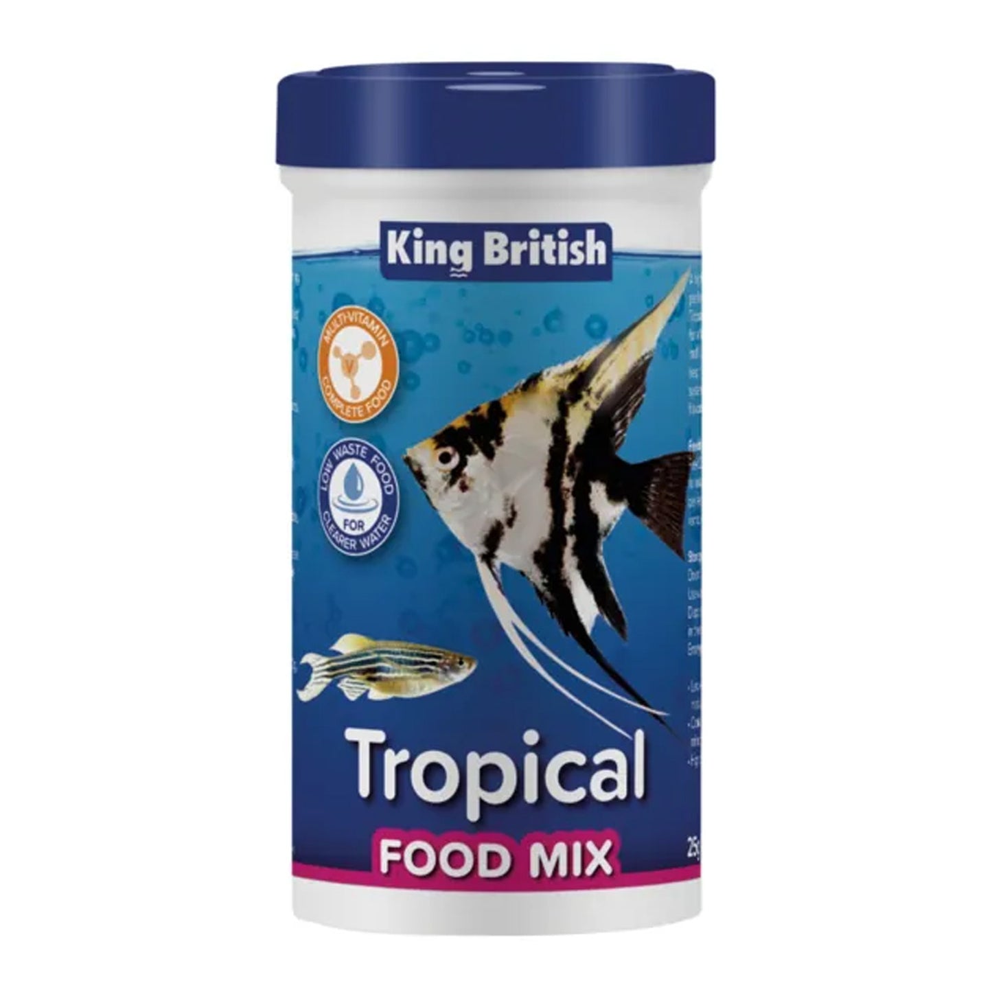 King British Tropical Fish Food Mix 25g