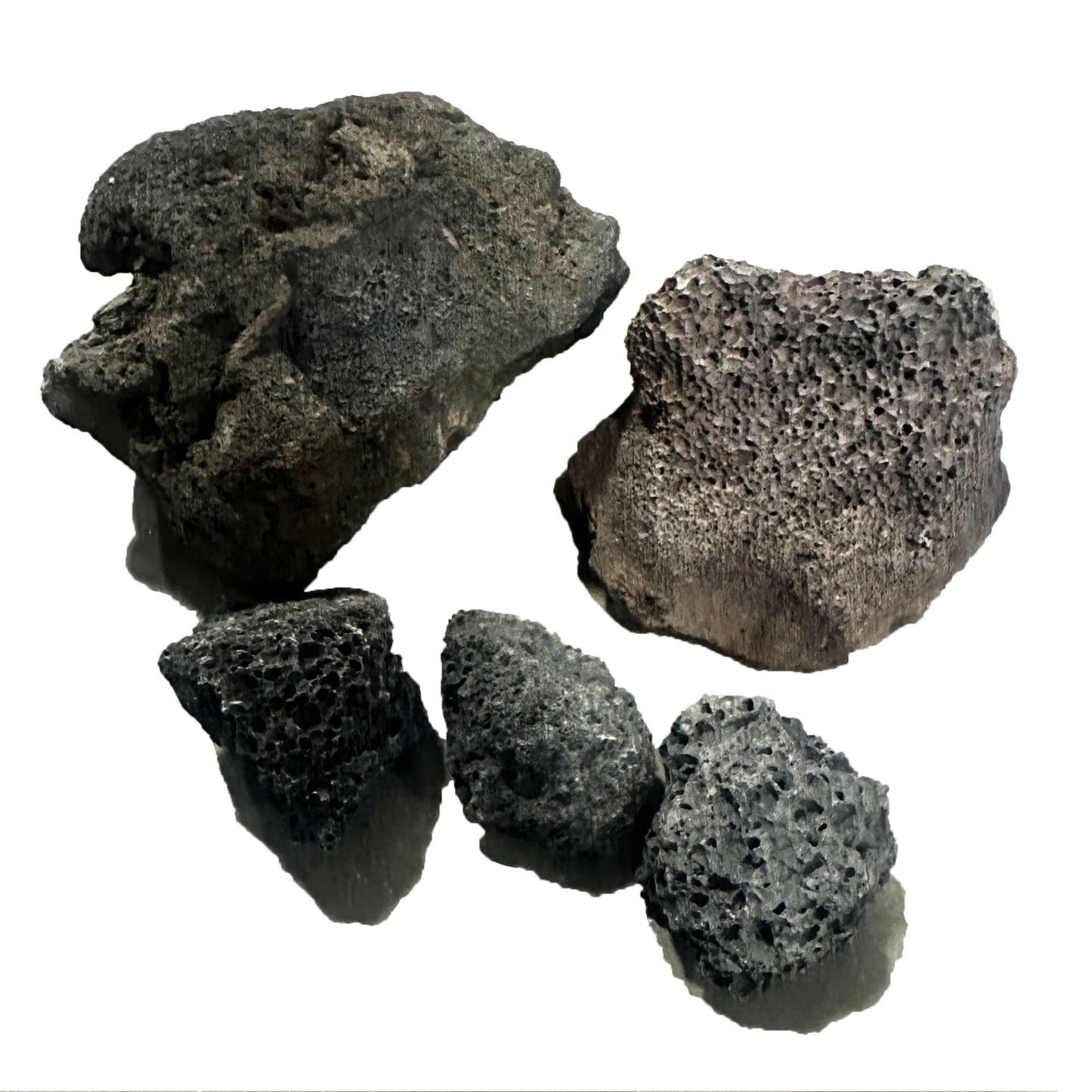 Black Lava Rock (per kg)