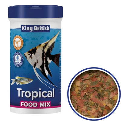 King British Tropical Fish Food Mix 25g