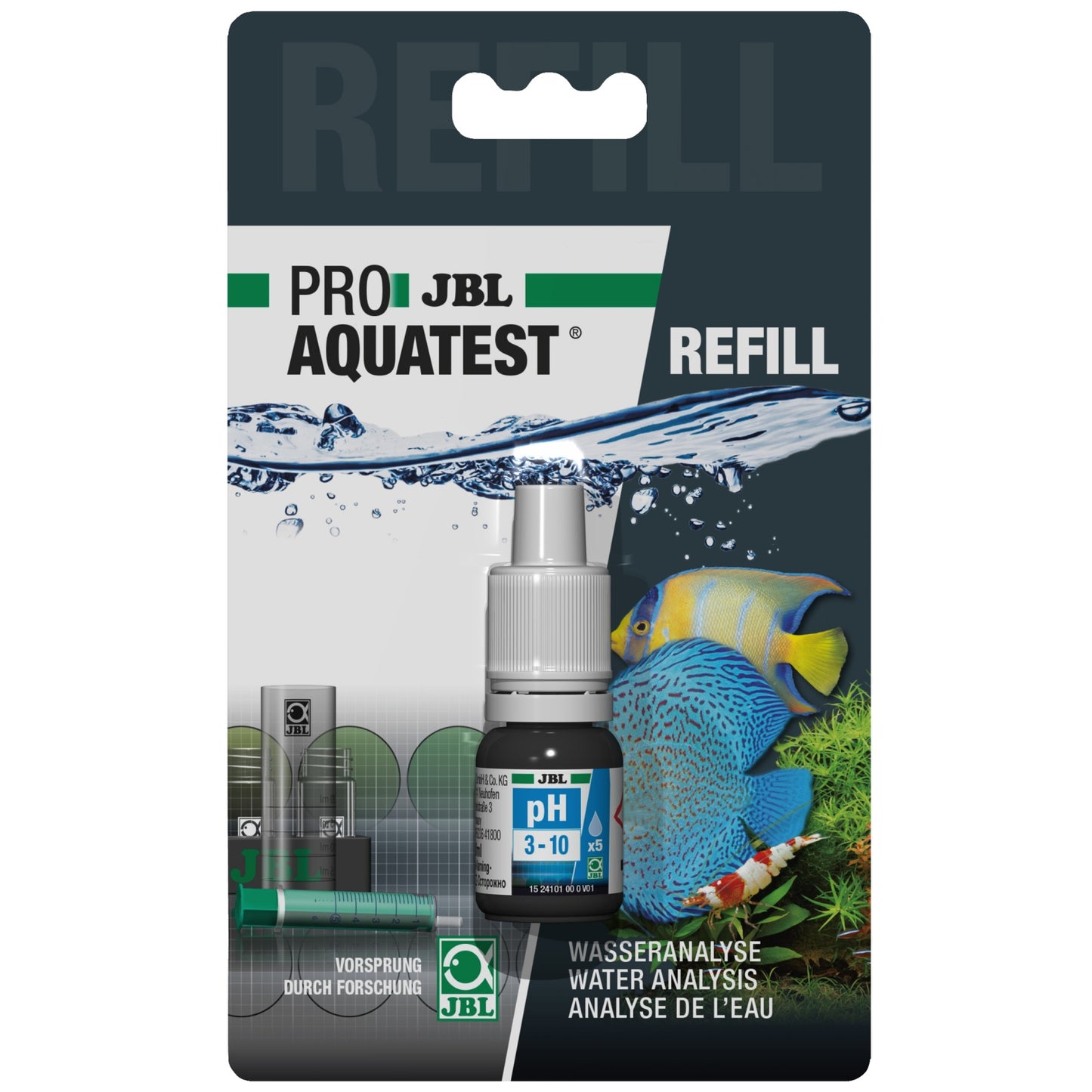 JBL ProAquaTest pH 3-10 & Refill
