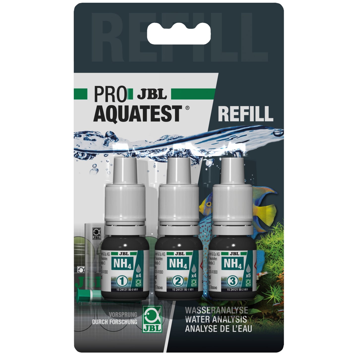 JBL ProAquaTest NH4 Ammonia & Refill