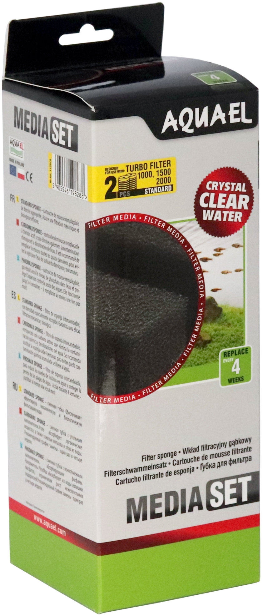 Aquael Turbo Filter Media Cartridge Set