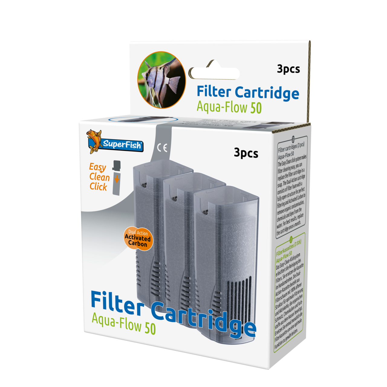 Superfish Aqua-Flow Easy Click Cartridges