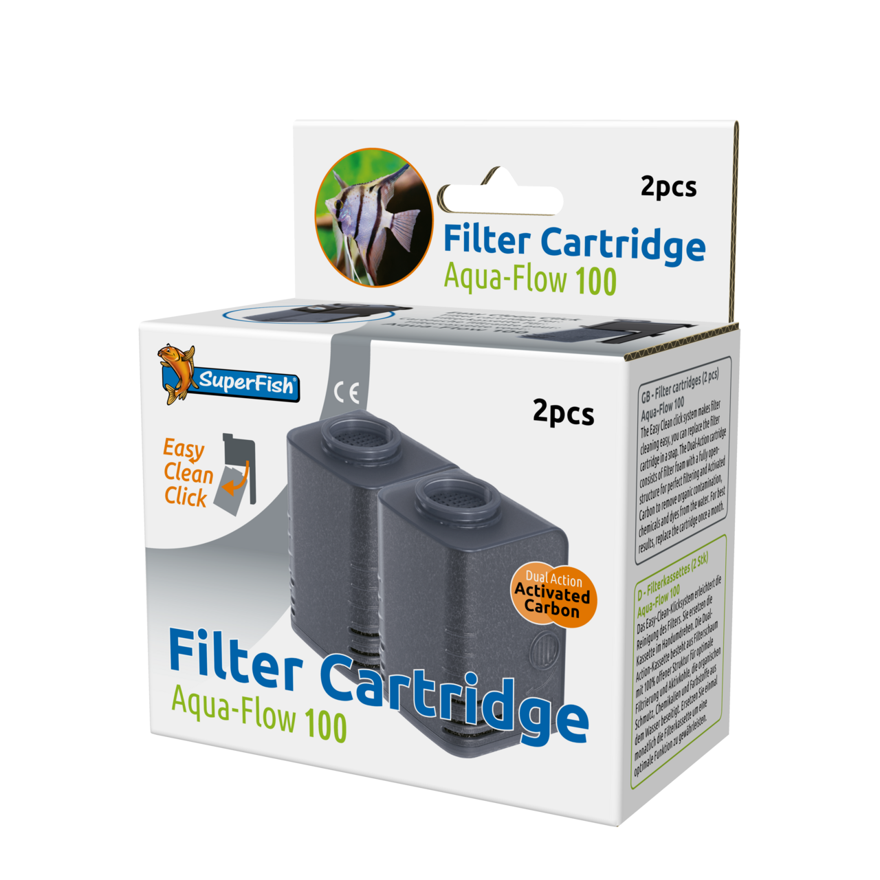 Superfish Aqua-Flow Easy Click Cartridges