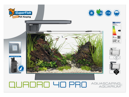Superfish Quadro 40 Pro (White/Blue LED)