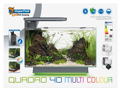 Superfish Quadro 40 Multi-Colour LED
