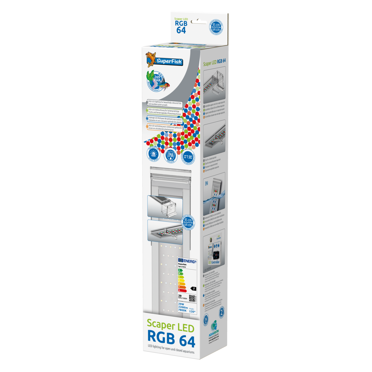 Superfish Scaper LED RGB Lighting
