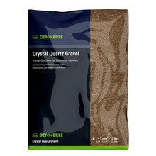 Dennerle Crystal Quartz Gravel Dark Brown 10kg