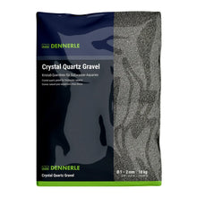 Dennerle Crystal Quartz Gravel Diamond Black 10kg