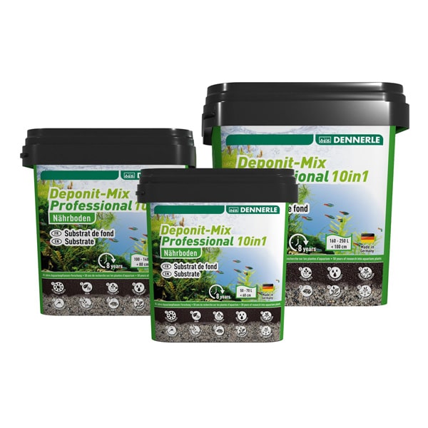 Deponit Dennerle DeponitMix Pro 10-in-1 Substrate Aquarium Plant Growth Media ...