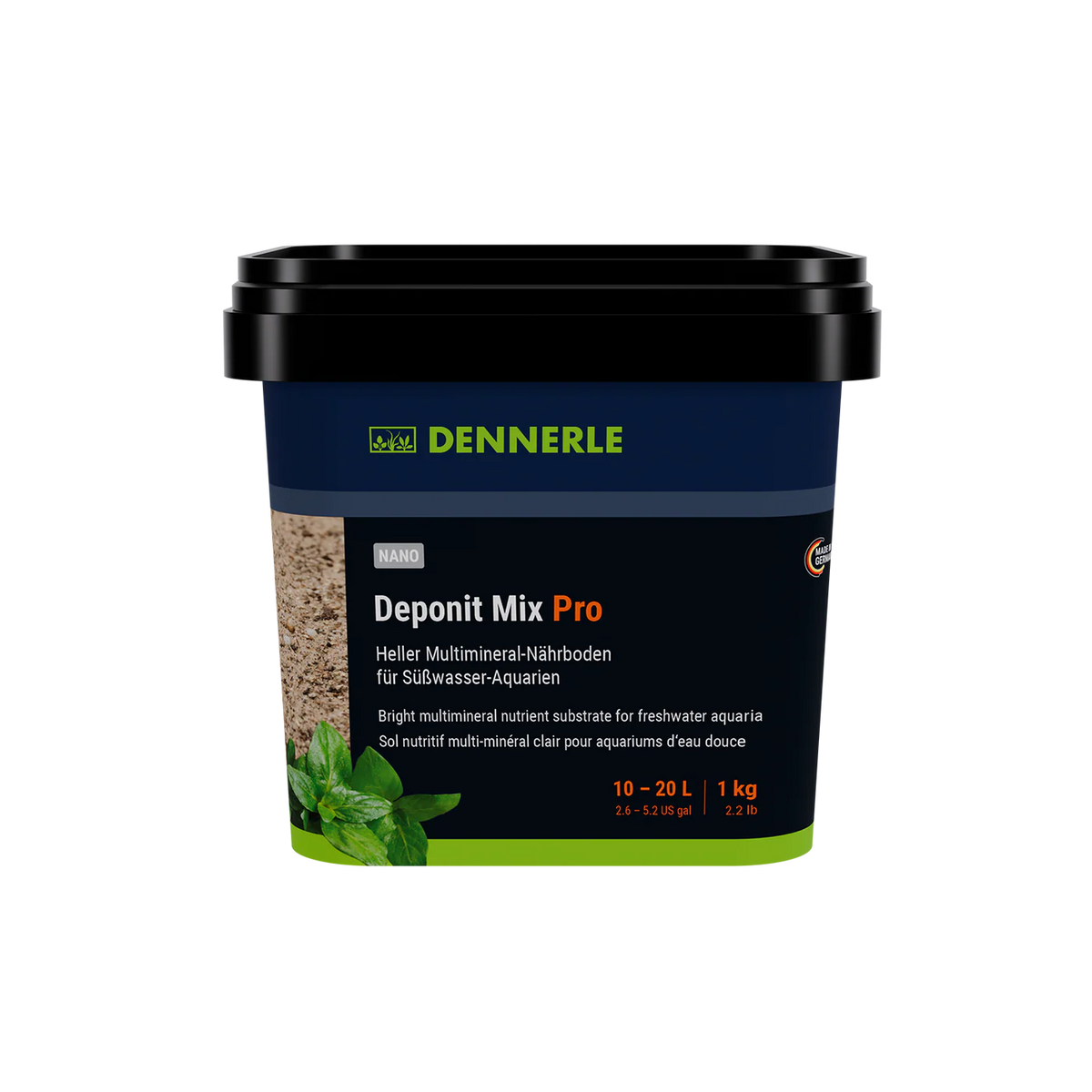 Deponit Dennerle DeponitMix Pro 10-in-1 Substrate Aquarium Plant Growth Media ...