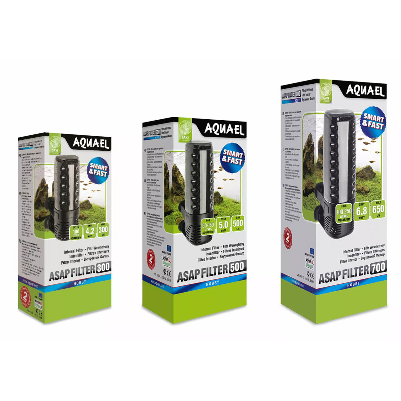 Aquael ASAP Internal Filters