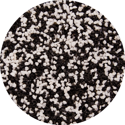 Unipac Micro Gravel Black & White