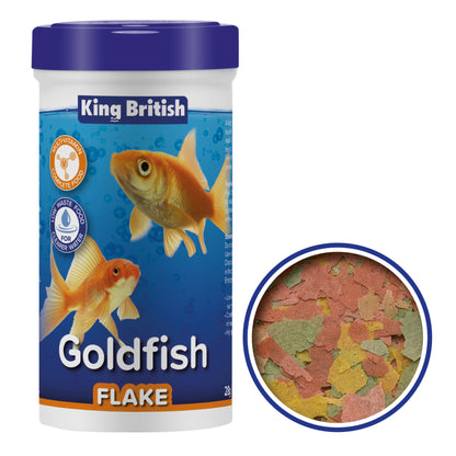King British Goldfish Flakes