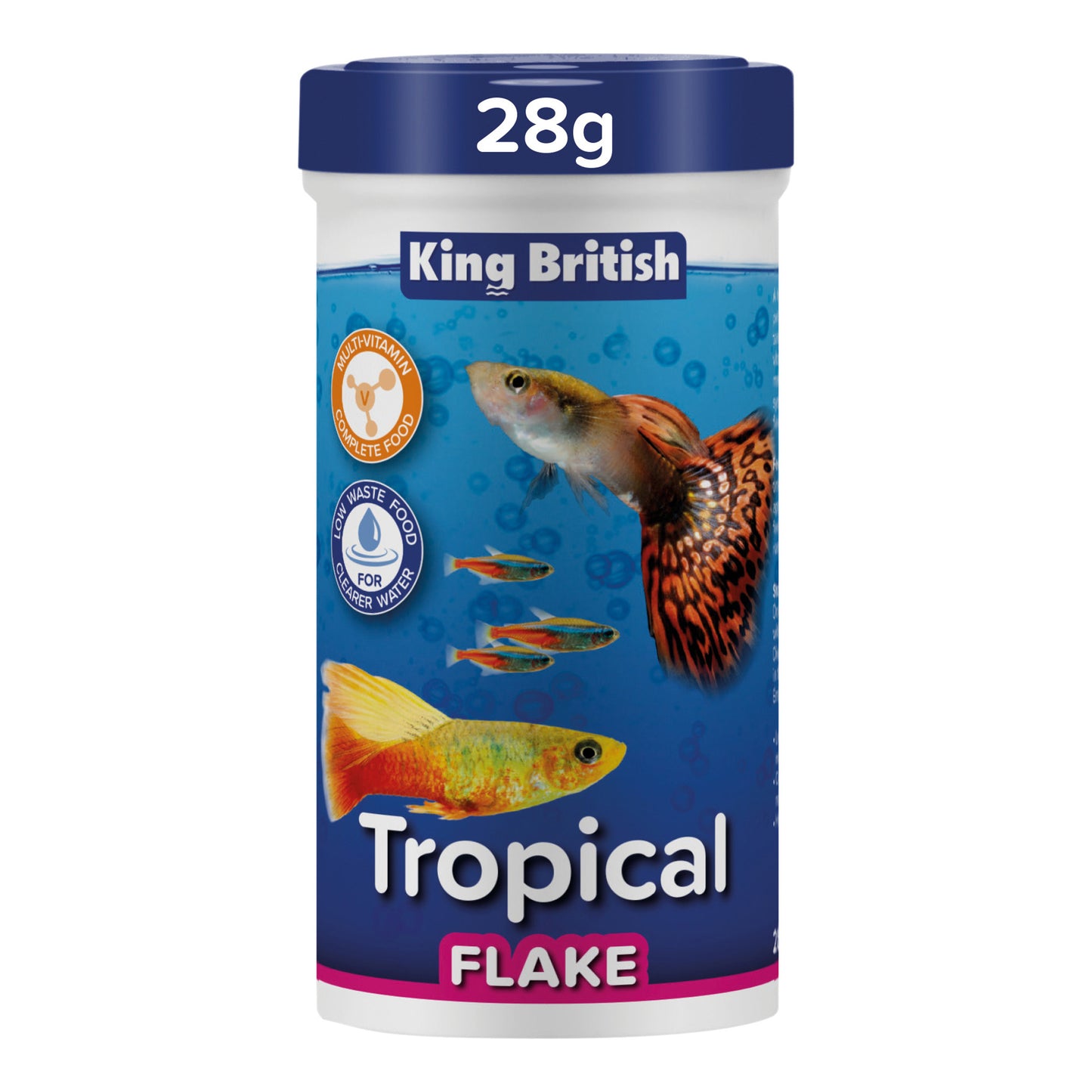 King British Tropical Fish Flakes