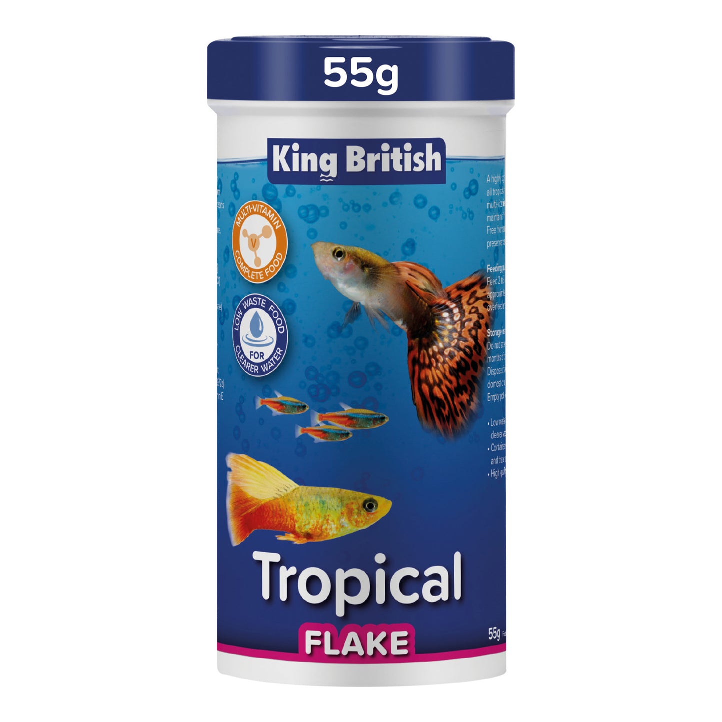King British Tropical Fish Flakes