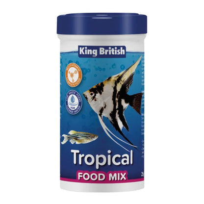 King British Tropical Fish Food Mix 25g