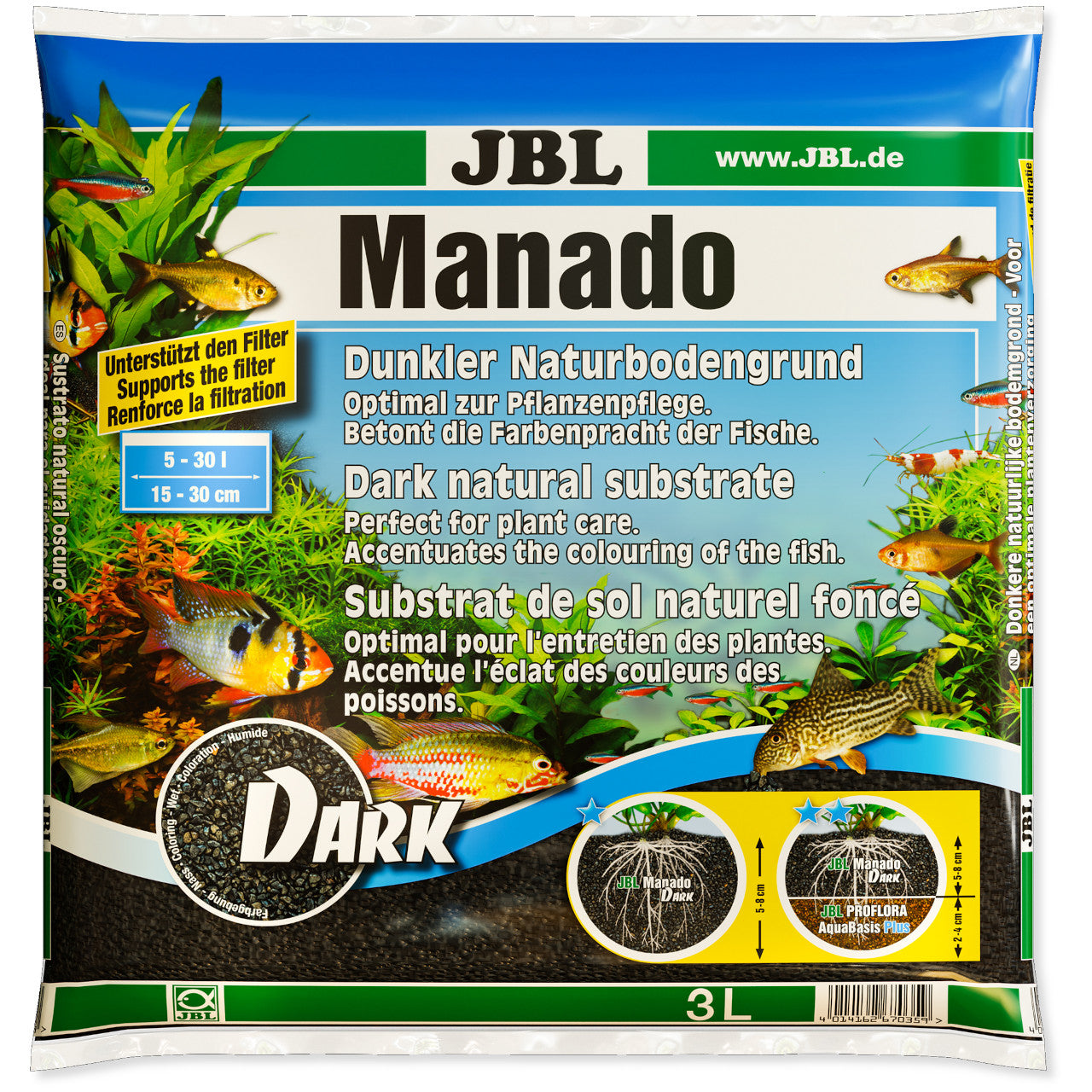 JBL Manado Dark Substrate