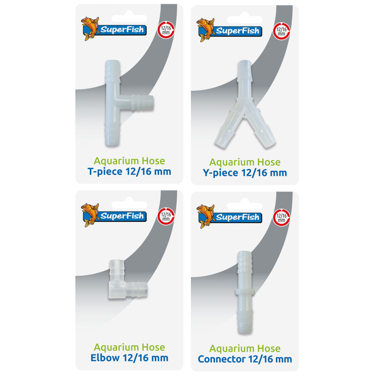 Superfish Hose Connectors 12/16mm
