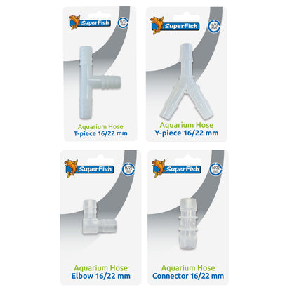 Superfish Hose Connectors 16/22mm