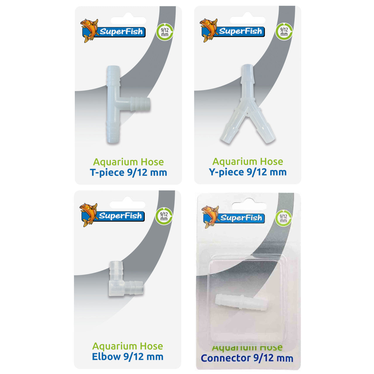 Superfish Hose Connectors 9/12mm