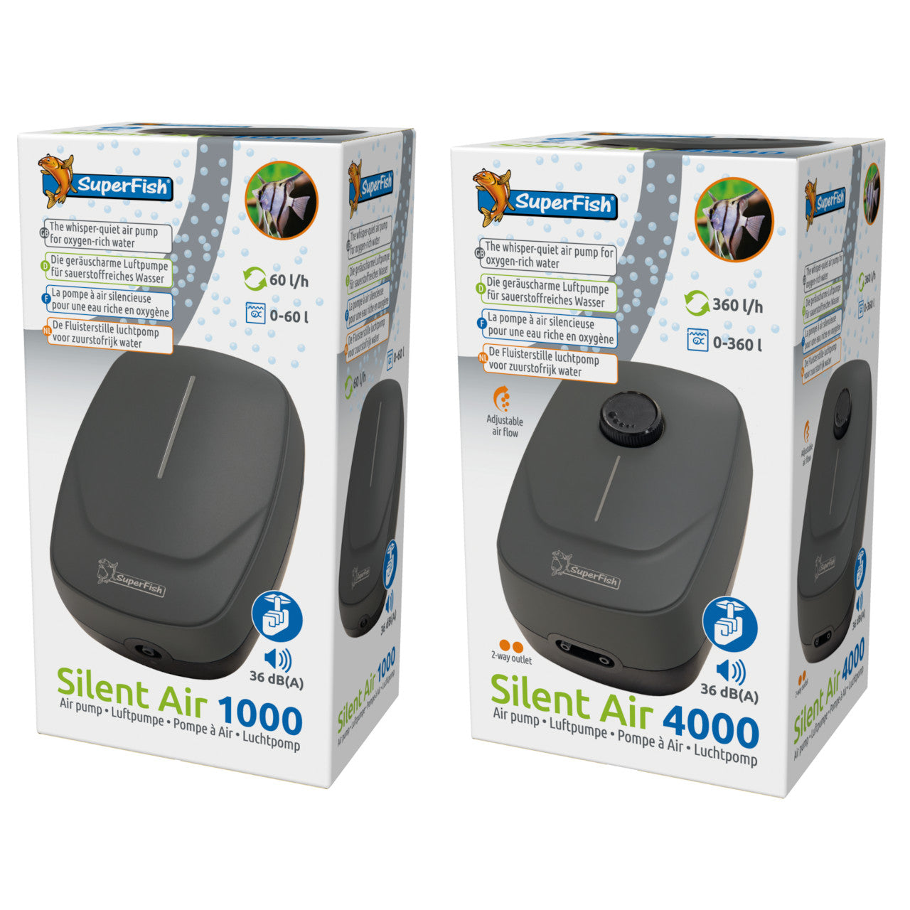 Superfish Silent Air Pumps